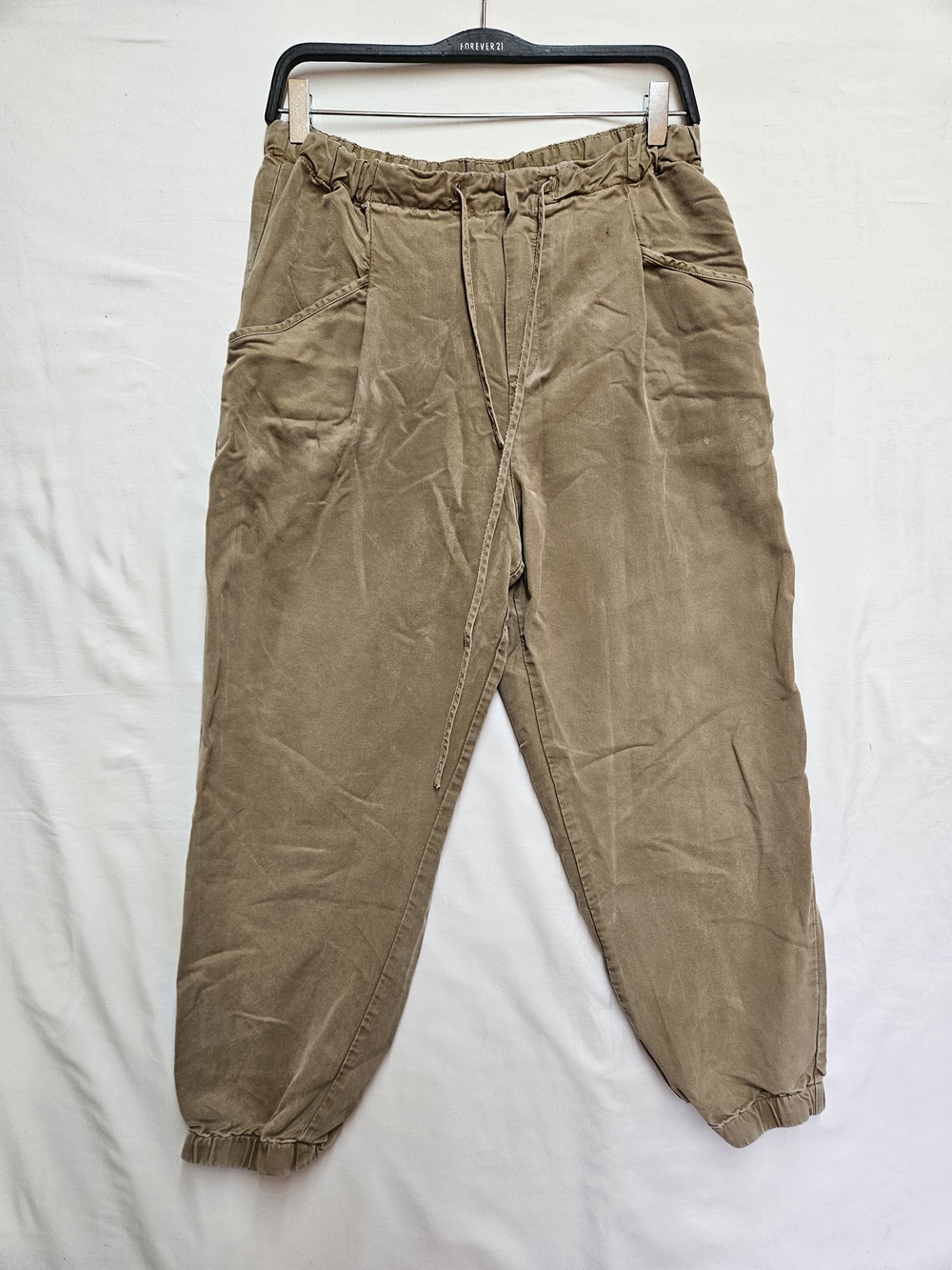 Womens Brown Jogger Pants